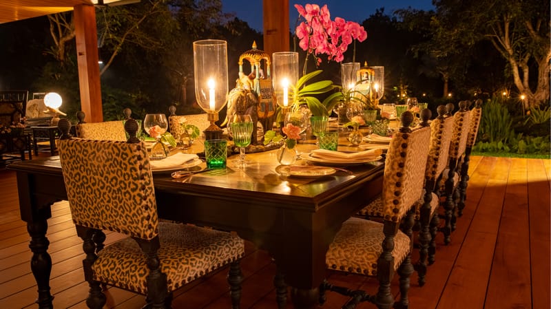 Dining At Main Villa 3