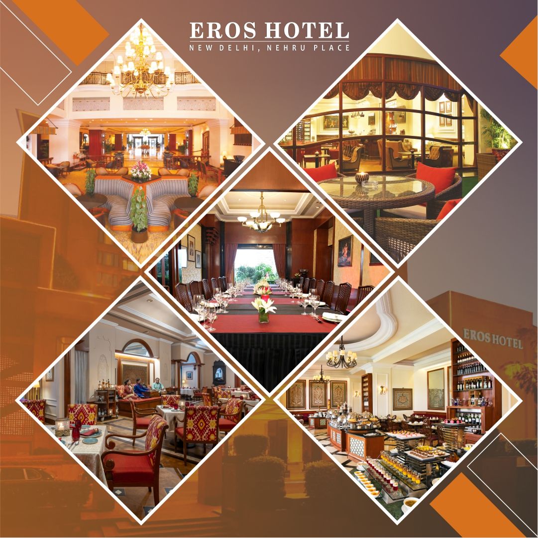 Gourmet Delights: Dining Options at Eros Hotel's Restaurants