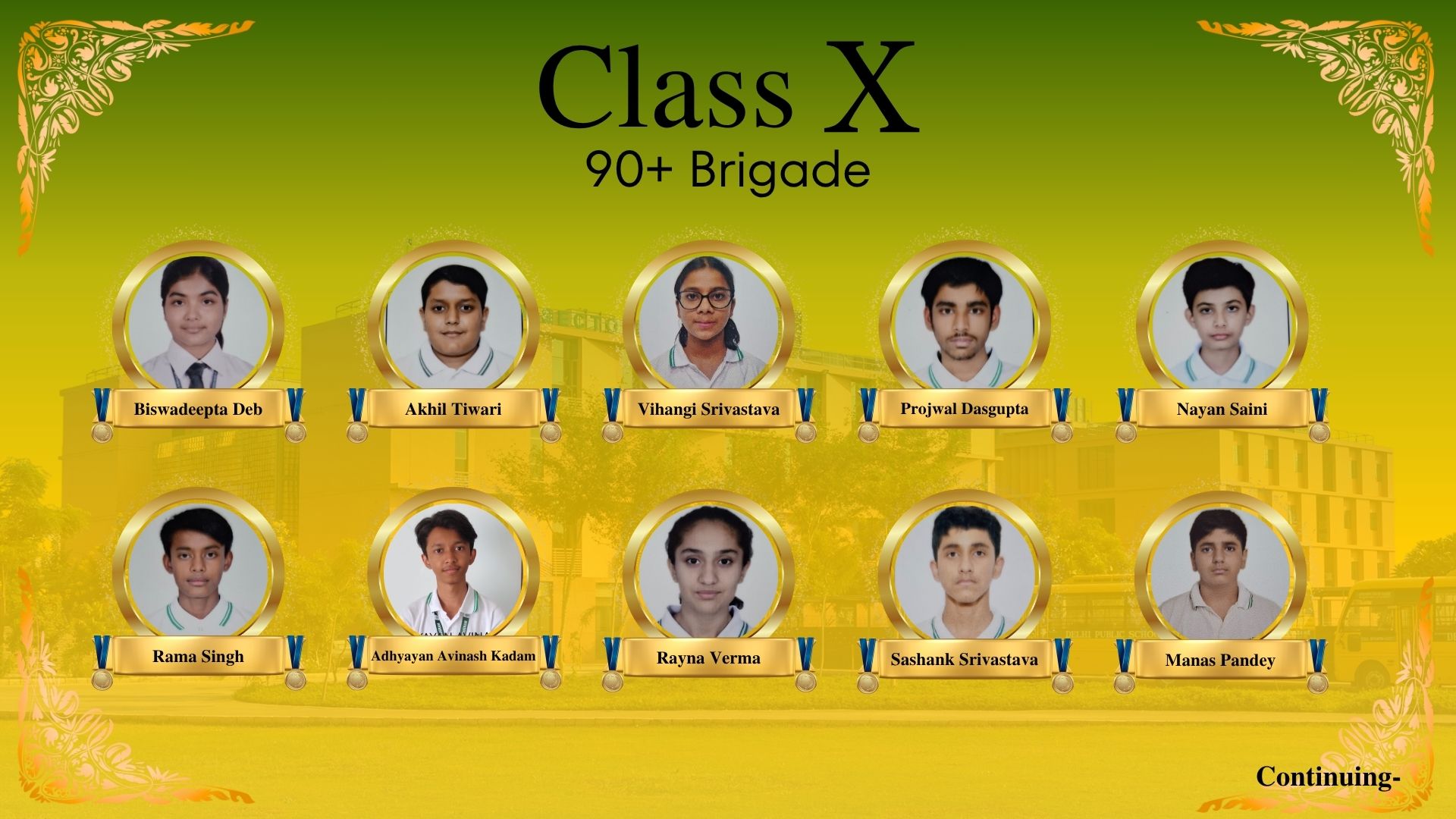 Class X 90+ Brigade