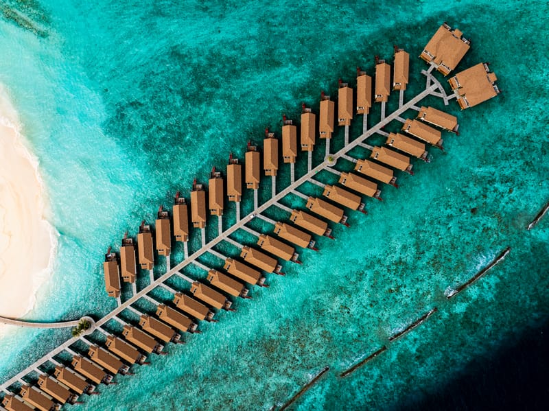 Two Bedroom Water Villa Suites With Spa Tub