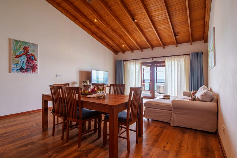 Two Bedroom Water Villa Suites With Spa Tub