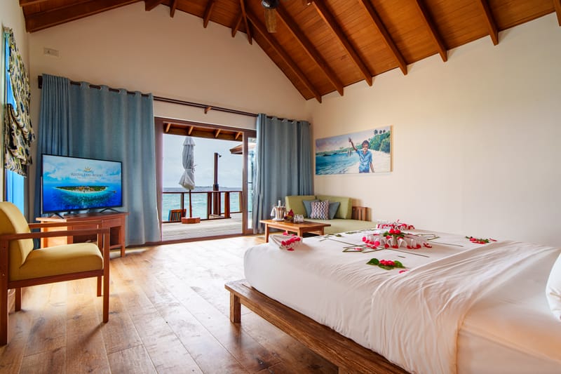 Two Bedroom Water Villa Suites With Spa Tub