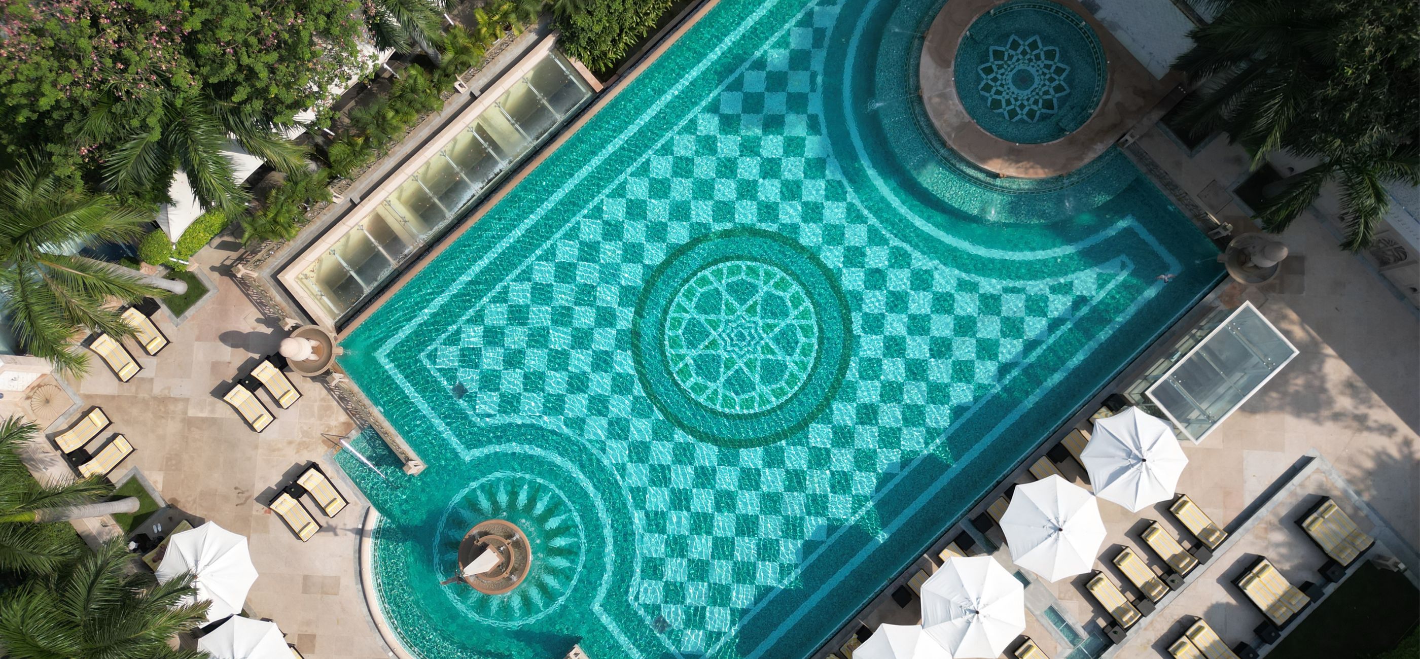 Hotel with Pool in New Delhi | Mosaic-Tiled Retreat at The Imperial
