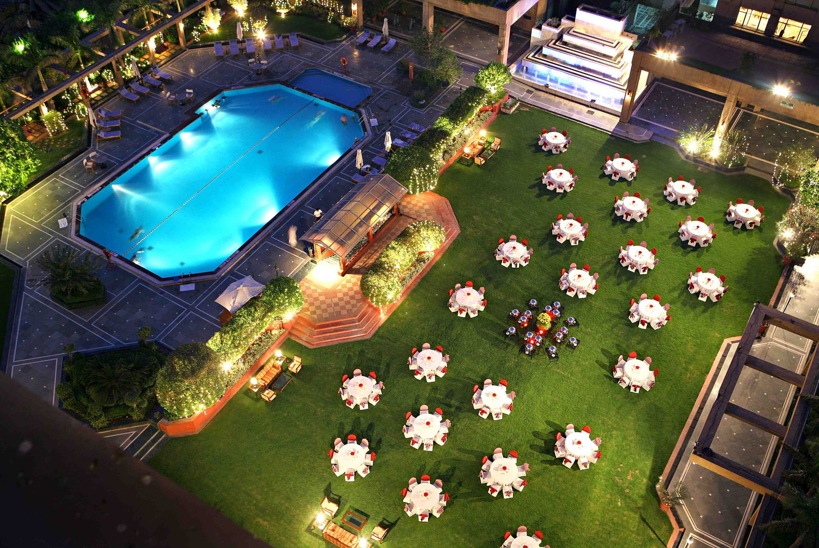 Poolside Lawn