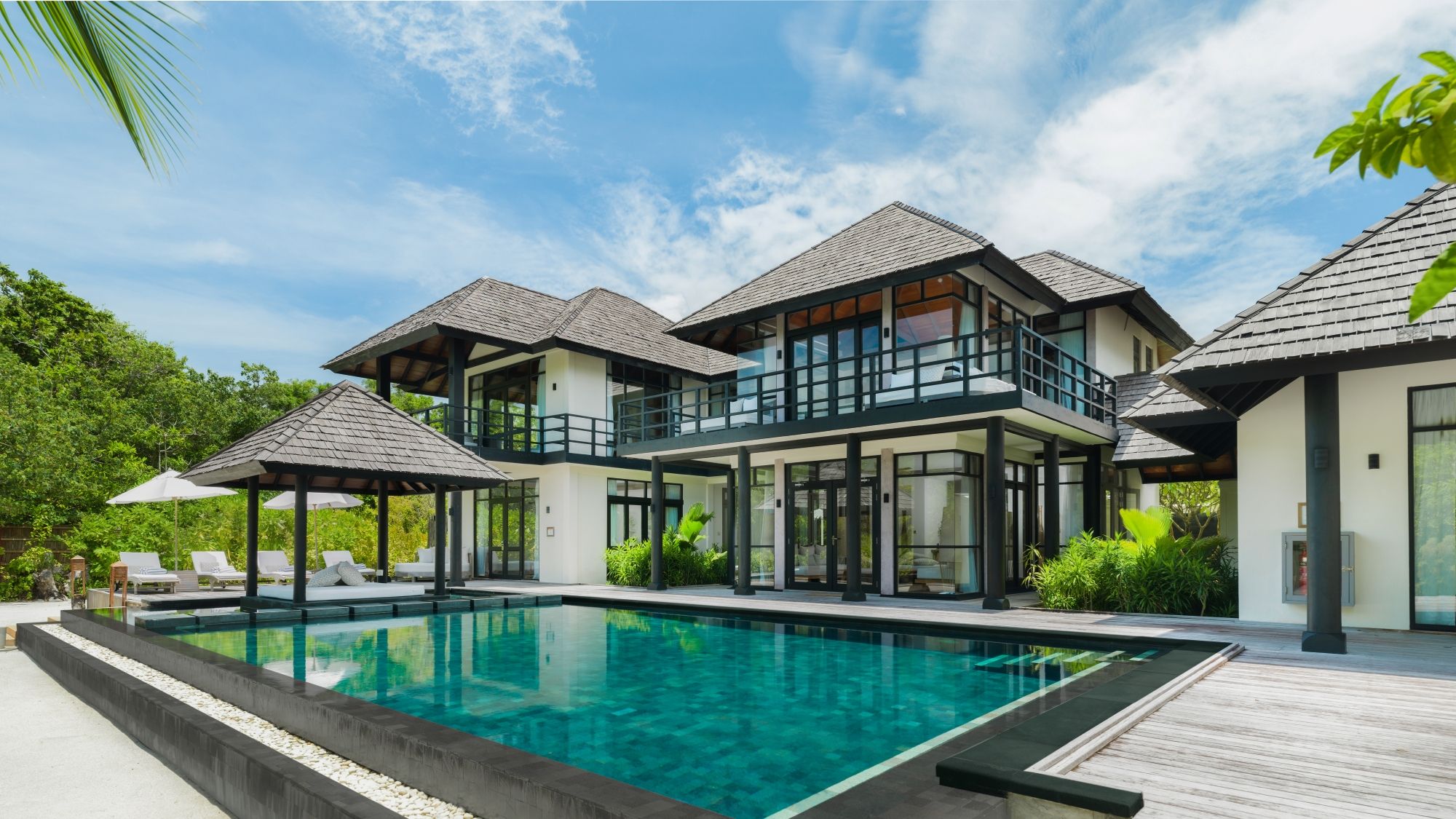 Three Bedroom Beach Residence with Two Private Pools