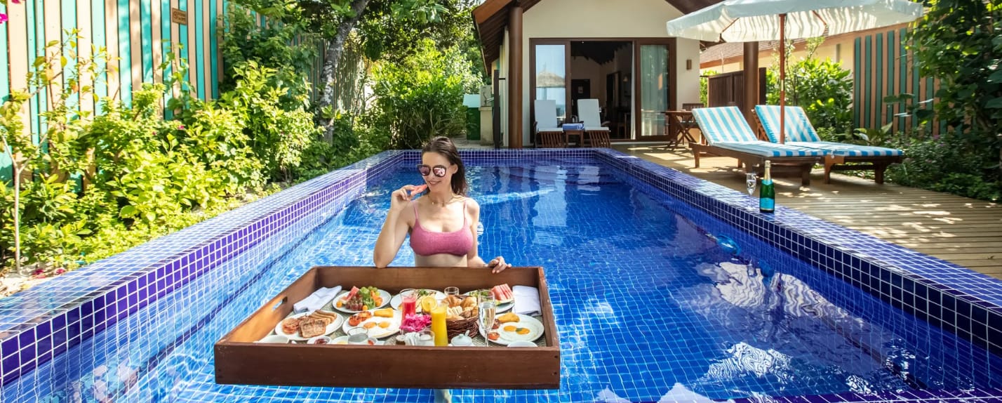 Виллы Reethi Faru Pool Villas – идеальное место для отдыха на Мальдивах.