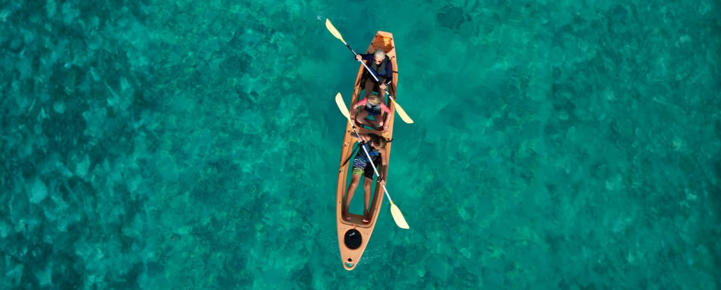 Обязательно попробуйте водные виды спорта в курортном комплексе Reethi Faru Resort
